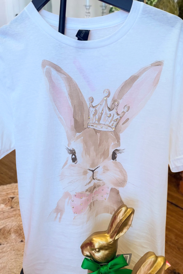 Easter Bunny Crown Graphic Tee